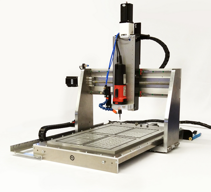 ls-34-bauen-basteln-reparieren--mit-metall-arbeiten Die CNC-Fraese in der Werkstatt